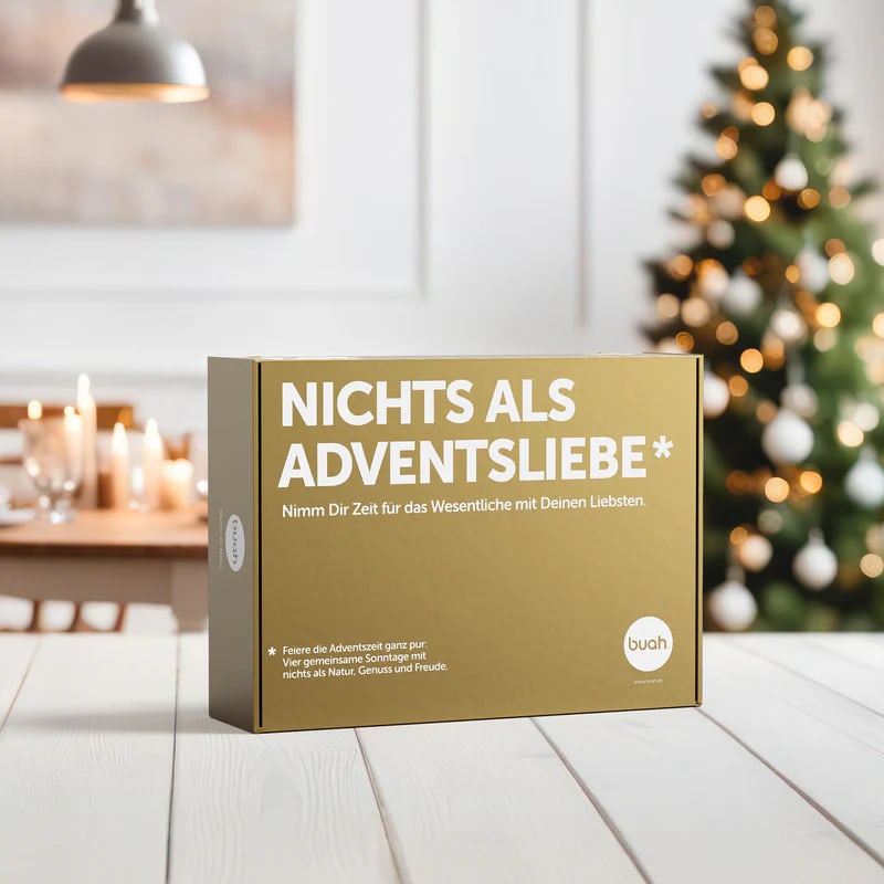 Vegane Adventsbox von Buah